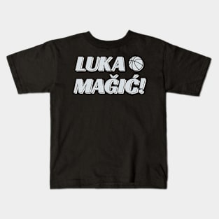 Dallas luka magic doncic Kids T-Shirt